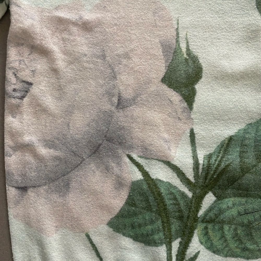 Ted Baker Blue and Green floral insect pullover sweater - Picture 7 of 16